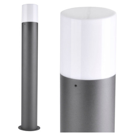 Lampa Ogrodowa LED Słupek E27 TUBA Grafit 60cm DALLAS GOLDLUX (Polux)