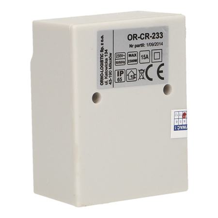 Czujnik Zmierzchowy Z Hermetyczną Zewnętrzną Sondą 2300W IP65 Biały ORNO