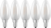 5x Żarówka LED B35 Świeczka E14 4W = 40W 470lm 2700K Ciepła 300° BASE Osram