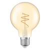 Żarówka LED Dekoracyjna G80 Kula E27 4.9W = 40W 470lm 2200K Ciepła CRI90 300° Bursztynowa Ściemnialna Vintage 1906 Osram
