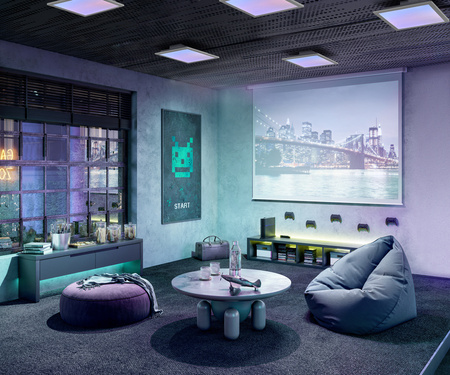 Panel LED Oprawa Sufitowa Inteligenetna 24W 1900lm RGB CCT Ściemnialny 45x45cm Biały SMART+ WiFi Magic Ledvance