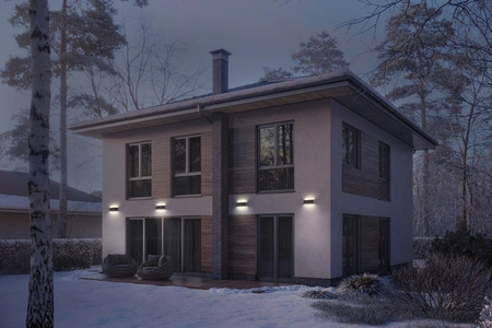 Kinkiet Ogrodowy Lampa Elewacyjna Zewnętrzna LED z Czujnikiem Zmierzchu 7.1W 410lm 3000K Ciepła Ściemnialna Szary IP44 Endura Osram