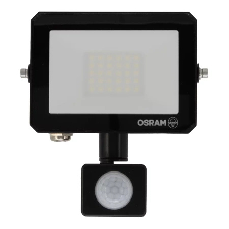 Naświetlacz LED Halogen Zewnętrzny Reflektor 20W 6500K 1800lm IP65 z Czujnikiem Ruchu i Zmierzchu SENSOR FLOODLIGHT LUX OSRAM
