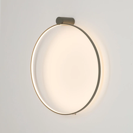 Lampa Sufitowa LED 21W 660lm 3000K Ciepła Oliwkowa Nowoczesna CIRCOLO LED M 11402 Nowodvorski