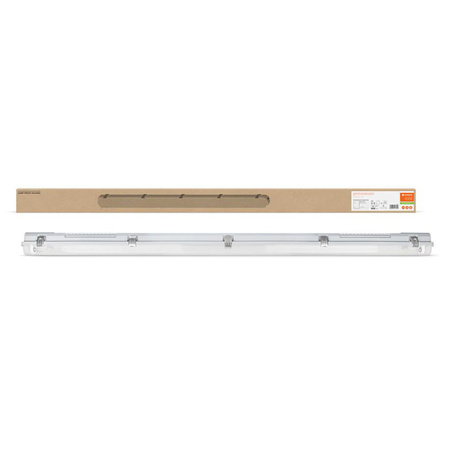Lampa Oprawa Hermetyczna G13 Natynkowa Szary 128x6.5cm IP65 IK08 Dampproof Ledvance