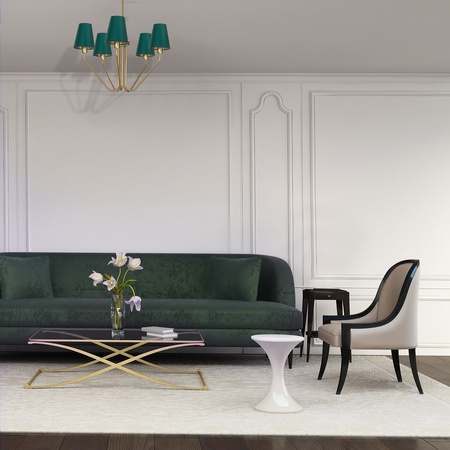 Żyrandol lampa wisząca MiLAGRO VICTORIA 5x E27