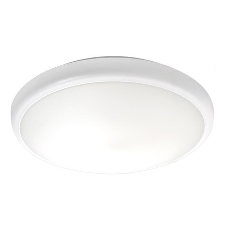 Plafon LED Lampa Sufitowa Łazienkowy Natynkowy 22W lm 4000K Neutralny 120° z Czujnikiem Ruchu Okrągły Biały IP65 Midas Masterled
