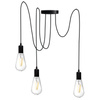 Lampa wisząca sufitowa ARANE PAJĄK 3 ramiona do LED 3x E27 LUMILED