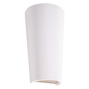 Lampa Ścienna LED LANA E27 Kinkiet Ceramiczna Biała SOLLUX