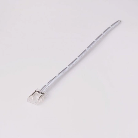 Złączka do Taśm LED COB NEON MONO 8mm 1-stronna Kątowa z Przewodem