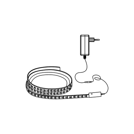 Inteligentna Taśma Pasek LED 24W RGB + CCT IP20 SMART TUYA Wi-Fi 5m