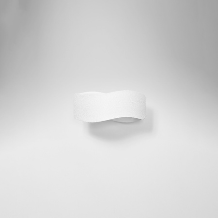 Lampa Ścienna Kinkiet G9 Prostokątna Biała Nowoczesna Tila Sollux