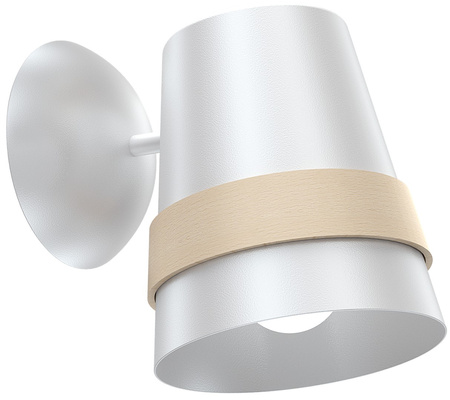 Lampa Ścienna Kinkiet VENEZIA Biała 1xE27 Milagro