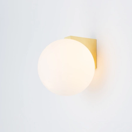 Kinkiet Ścienny Lampa Natynkowa G9 Złota Wodoodporna Łazienkowa IP44 Nowoczesna ALOE 10525 Nowodvorski