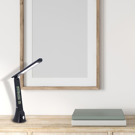 Lampka Biurkowa Stołowa LED TORI 5W LED Czarna Milagro