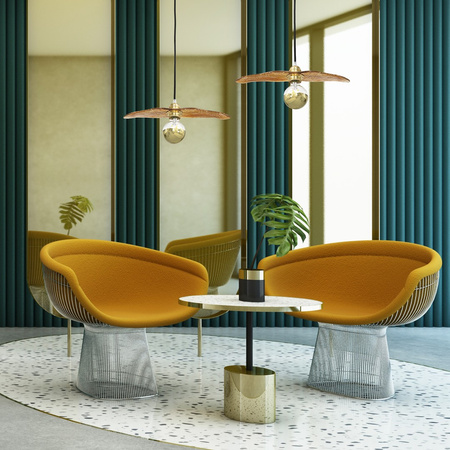 Lampa Wisząca Sufitowa FARFALLA 1xE27 60W Milagro