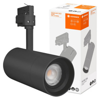 Oprawa LED Reflektor Szynowy 25W 1500lm CCT Ściemnialna 3-Fazowy Regulowany Czarny Tracklight Ledvance
