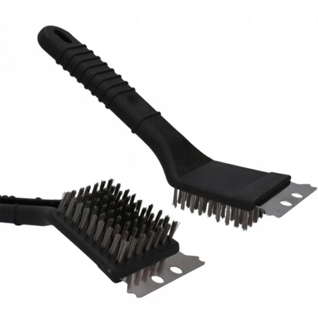 Zestaw Grillowy: Składany Grill Turystyczny + Szczotka do Czyszczenia Rusztu