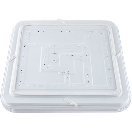 Plafon LED sufitowy łazienkowy 72W 3000-6500K Biały Kwadratowy Diament 43cm + Pilot