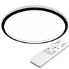 Lampa sufitowa PLAFON LED żyrandol 66W 3000K-6500K czarny + pilot