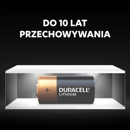 BATERIE LITOWE DURACELL 123 CR123 CR123A 3V Blister 2szt