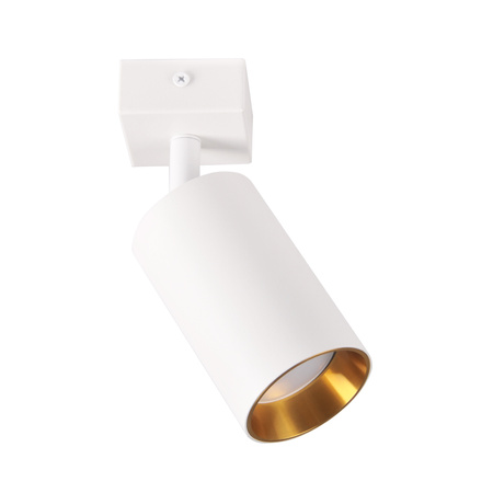 Kinkiet Reflektor Oprawa Ścienno-Sufitowa LED 1 x GU10 MARIBEL Biały GOLDLUX (Polux)