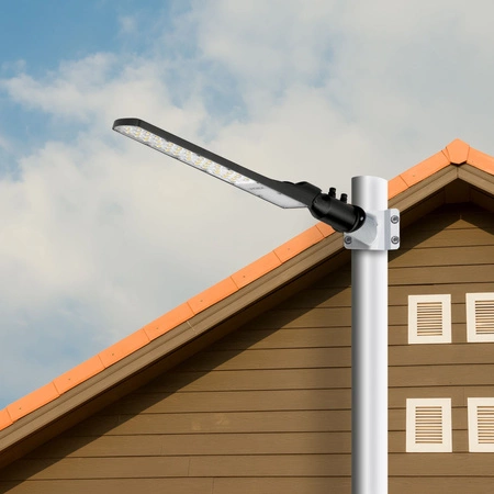 Lampa Uliczna LED 100W 10000lm 5000K Neutralna 130° 0.5A Czarna VIDEX