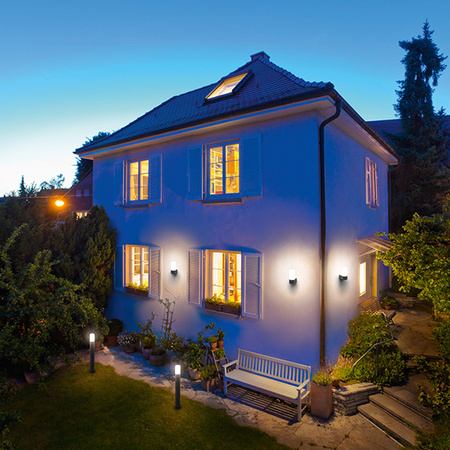 Lampa Ogrodowa LED Słupek Zewnętrzny Stojący 10W 380lm 3000K Ciepła RGBW Ściemnialna 80cm IP44 Szary SMART+ WiFi Pipe Ledvance