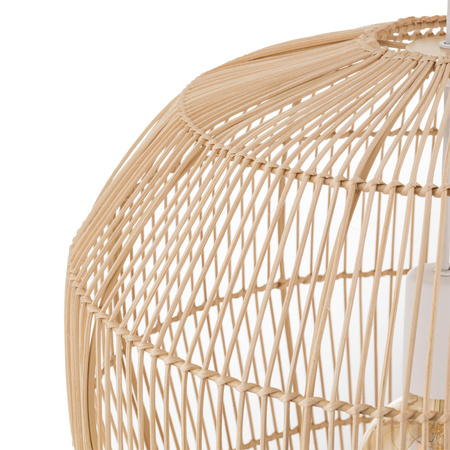 Lampa Sufitowa Wisząca E27 Biała Skandynawska HAITI S 11163 Nowodvorski