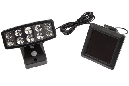 Naświetlacz Solarny LED 2W z czujnikiem ruchu VOLTENO