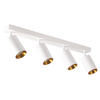 Lampa Listwa Oprawa Sufitowo-Ścienna LED 4 x GU10 MARIBEL Biały GOLDLUX (Polux)