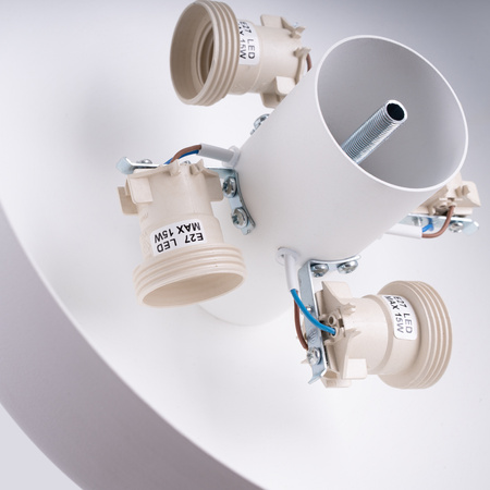 Plafon LED Lampa Sufitowa 4x E27 Biała OMIQ Crimson SL.1677 Sollux