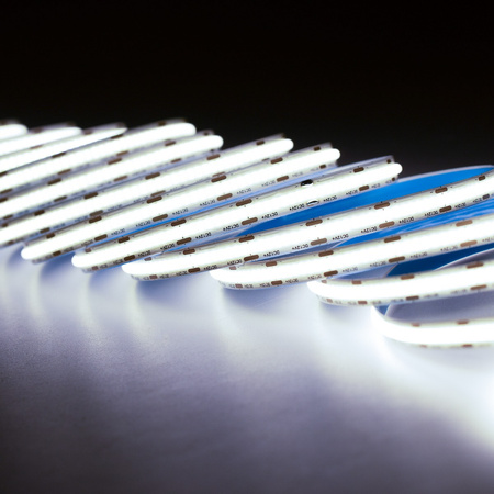 Taśma LED Pasek COB 12V 250W 9600LED 6500K Zimna 8mm 25m
