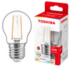 Żarówka LED E27 G45 2,5W = 25W 250lm 2700K Ciepła Filament TOSHIBA