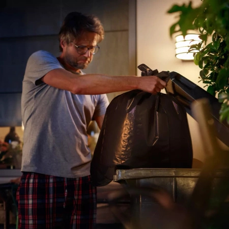 Naświetlacz LED Lampa Reflektor 20.5W 2600lm IP44 2700K Ciepła White Czarna Inteligentna SMART Zigbee Bluetooth Welcome Philips HUE