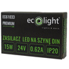 Zasilacz Na Szynę Led DIN Premium Line 15W 24V Ecolight