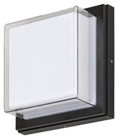 Lampa Ogrodowa LED Kinkiet Elewacyjny ANDORRA 12W 4000K IP54 Kwadratowa Biało-Czarna RABALUX