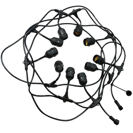 Sznur do girlandy ogrodowej 10 x E27 GOLDLUX (Polux)