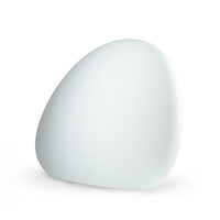 Lampa Ogrodowa Oprawa Zewnętrzna Stojąca Słupek E27 Biała Wodoodporna IP44 STONE M 10580 Nowodvorski