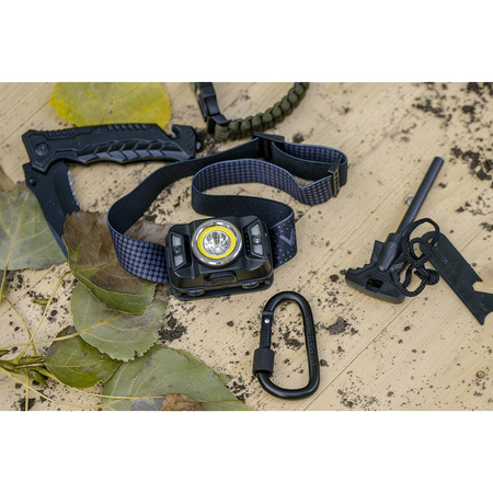 Latarka Czołowa LED Akumulatorowa z czujnikiem ruchu XTE 5W + COB 10W VA0025 VAYOX