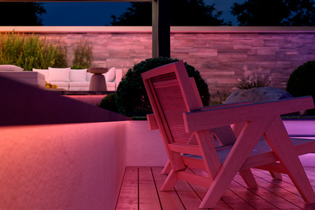 Taśma LED Pasek 5m 30W 3000lm IP67 White and Color Ambiance RGB + TW Biała Inteligentna SMART Zigbee Bluetooth Flux Strip Outdoor Philips HUE