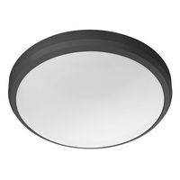 Lampa Ogrodowa Plafon LED 6W 600lm 2700K IP54 Wodoodporna Czarna Doris Philips