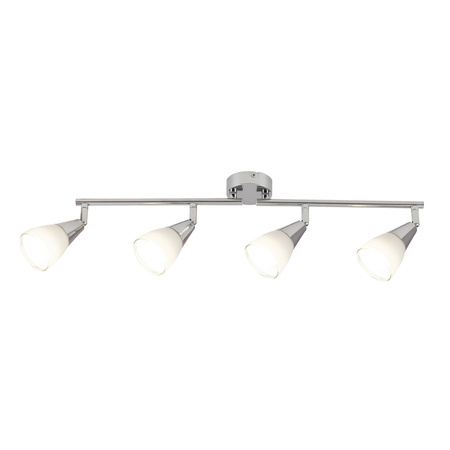 Lampa Sufitowa Punktowa Reflektor Spot 4x E14 Chrom Nowoczesny Nicolette 6770 Rabalux