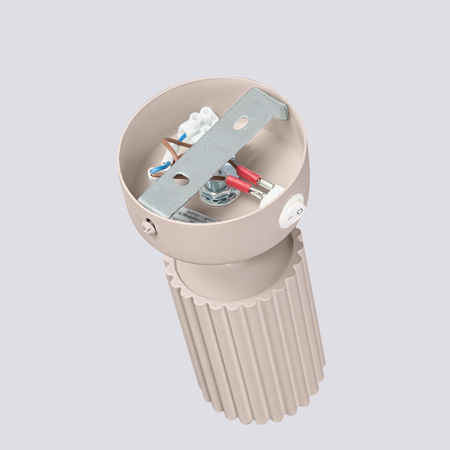 Lampa Ścienna Kinkiet GU10 Aluminiowa Taupe Karbon Deep Space SL.1762 Sollux