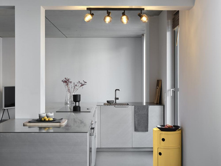 Lampa Ścienna Sufitowa LED Ściemnialna 4-Punktowy Dekoracyjny Ozdobny E14 11.2W Black LEDVANCE