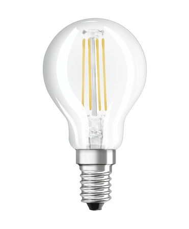 2x Żarówka LED P45 Kulka E14 4W = 40W 470lm 2700K Ciepła 300° Retrofit Filament CLASSIC Osram