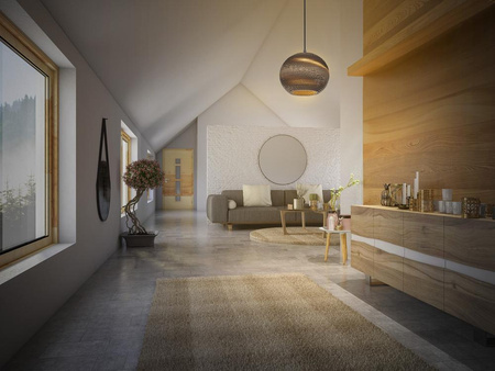 Lampa Sufitowa Wisząca Dekoracyjna E27 Zwis Brązowy Karton Decor Ledvance