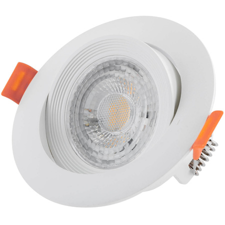 Oprawa Halogenowa Podtynkowa Ruchoma Okrągła Biała GU10 MR16 VENTUS Lumiled