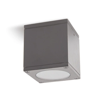 Lampa Ogrodowa Zewnętrzna Oprawa Punktowa GU10 Szara IP44 Quazar Kobi