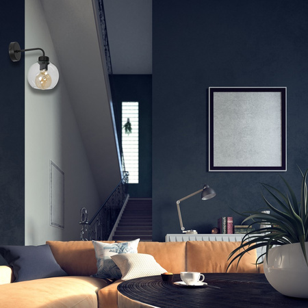 Lampa Ścienna Kinkiet SOFIA CLEAR 1xE27 Milagro